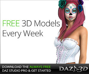 daz 3d models for free